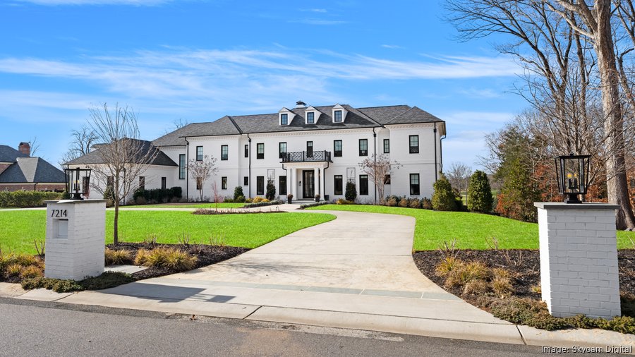 Quail Hollow home is Charlotte's most expensive listing at 7.95M