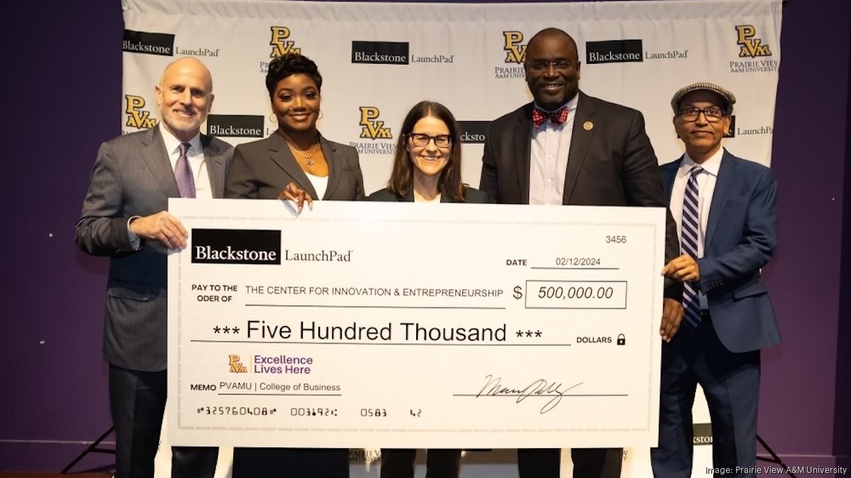 Prairie View A&M University welcomes Blackstone LaunchPad center to bolster future workforce - Houst