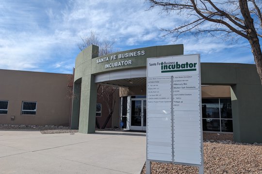 Santa Fe Business Incubator entrance