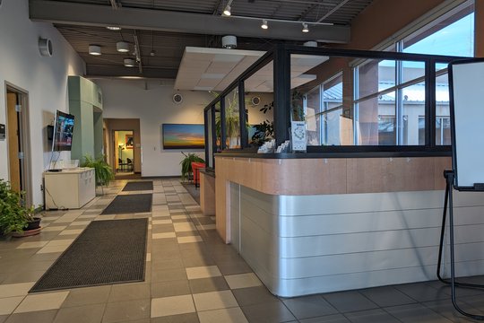 Santa Fe Business Incubator front desk