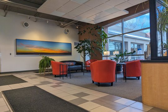 Santa Fe Business Incubator seating area