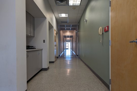 Santa Fe Business Incubator hallway