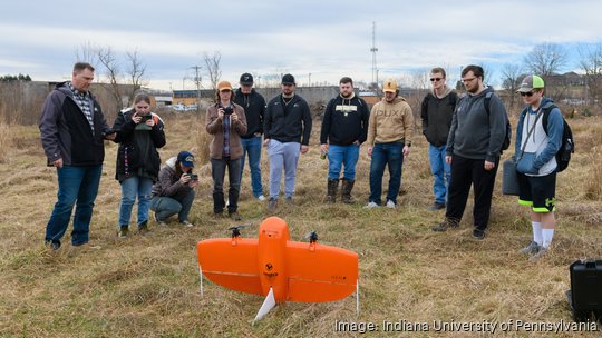 IUP Acquires Wingrtra Drone test flight