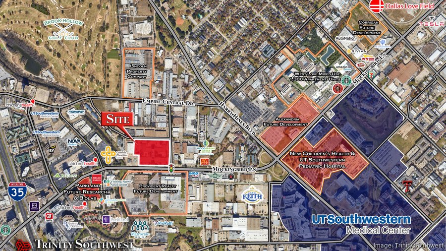 Larkspur Capital may build apartments, retail near UT Southwestern in Dallas Dallas Business