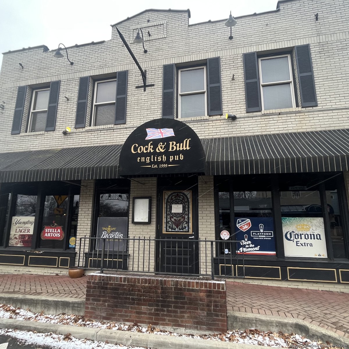 Glendale Trackside Pub to open in former Cock & Bull location - Cincinnati  Business Courier