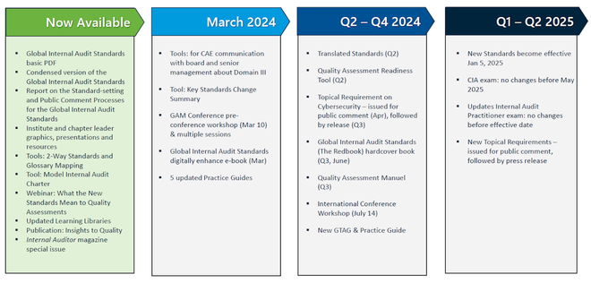 Navigating the new era with the 2024 Global Internal Audit Standards ...