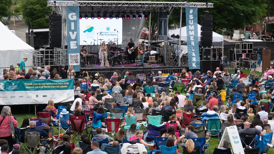 Vibrant Concert Crowd in Wichita