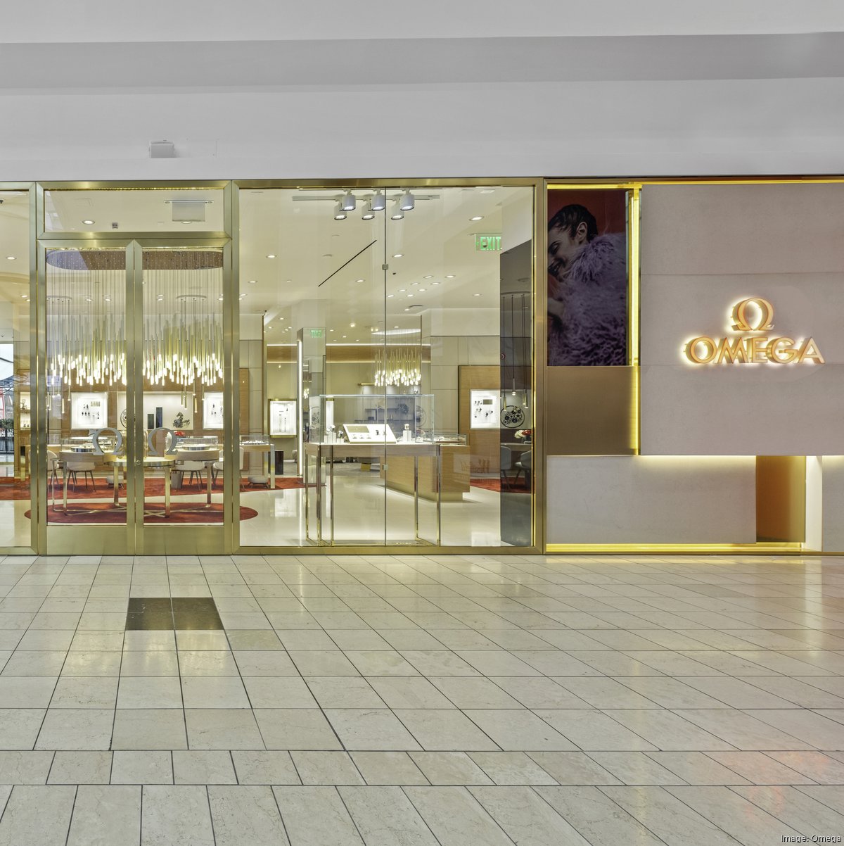 Omega watch brand opens boutique in Westfield Topanga mall L.A