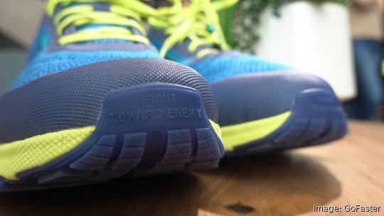 GoFaster shoe 2