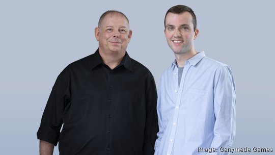 Ganymede Games CEO Jerry Prochazka (Left) and COO Rob Thompson (Right)