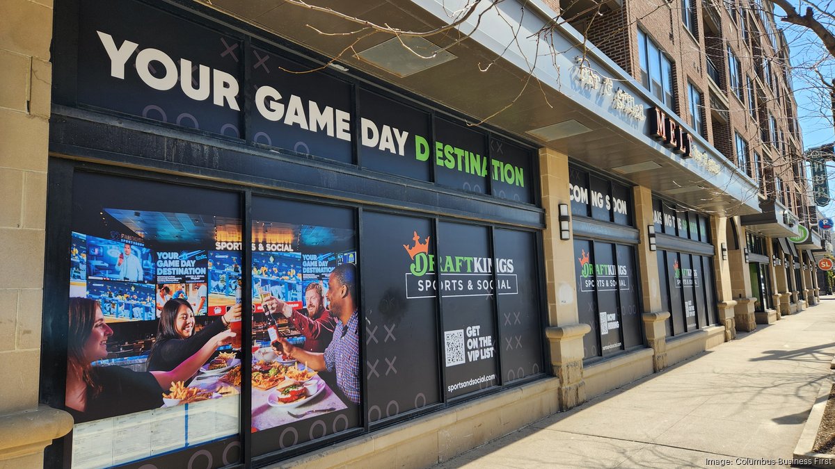 DraftKings Sports & Social opening Short North bar next month