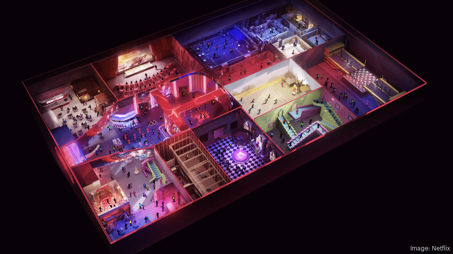 Netflix House at King of Prussia Mall seen in new rendering Philadelphia Business Journal