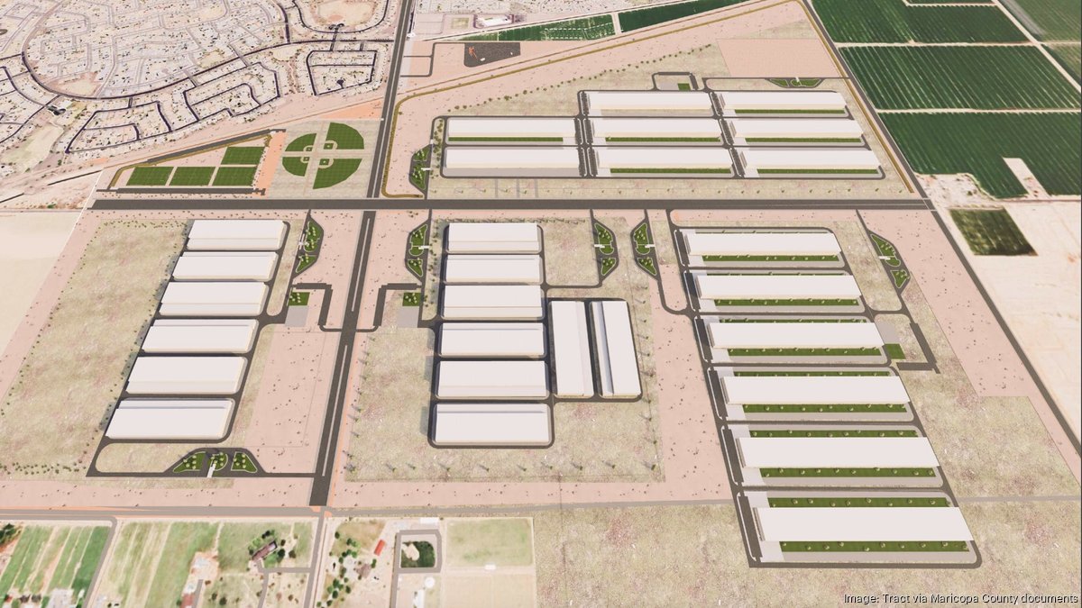 Tract proposes $14 billion data center campus in metro Phoenix ...