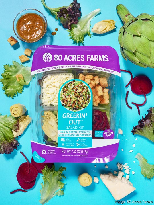 80 Acres salad kit