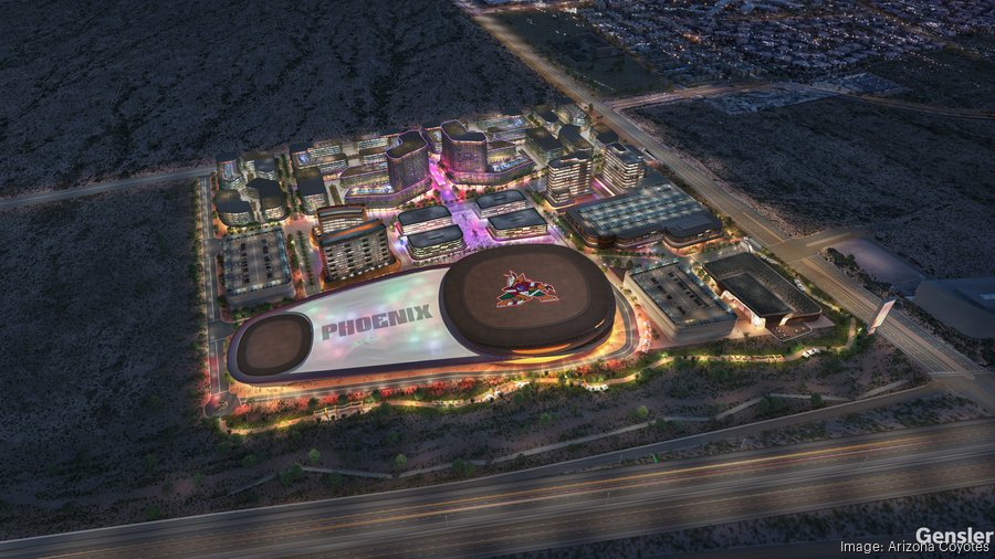 Arizona Coyotes unveil arena plans for land in north Phoenix - Phoenix ...