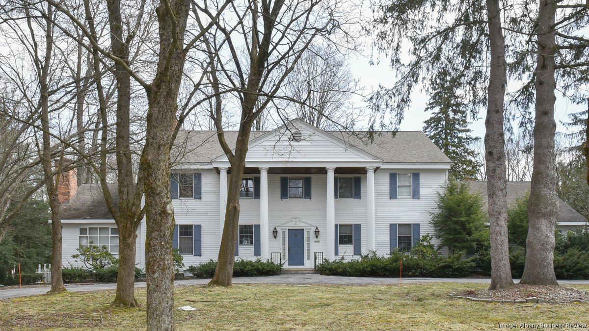 Saratoga Springs home with vacant lots up for sale on North Broadway