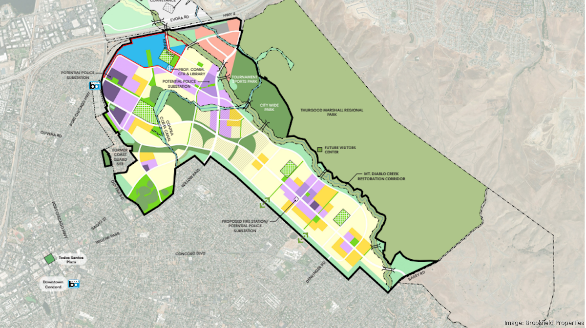 Concord approves Brookfield's term sheet for Naval Weapons Station ...