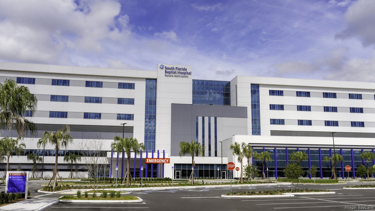 BayCare South Florida Baptist Hospital opening date revealed - Tampa ...