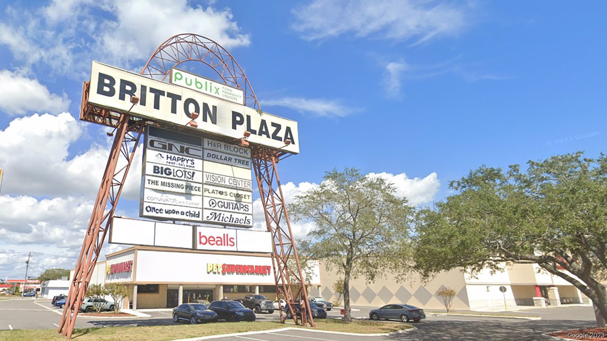 Britton Plaza in South Tampa to be marketed for sale - Tampa Bay ...