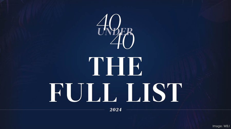 The full Wichita Business Journal 2024 40 Under 40