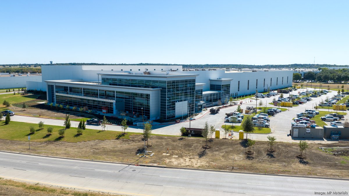 MP Materials' big factory in Fort Worth aided by federal tax credit