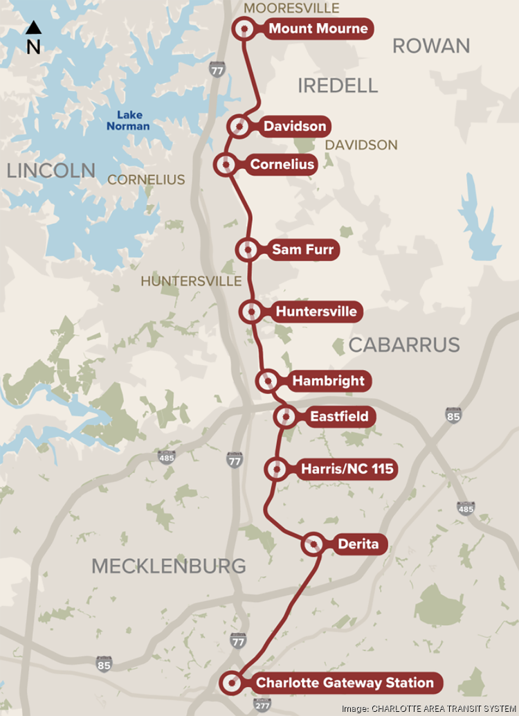 Public meetings set in Red Line Commuter Rail planning - Charlotte ...