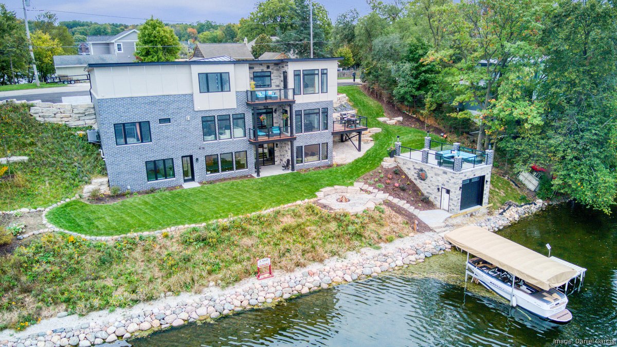 See modern home on Okauchee Lake listed for 3.8M Open House