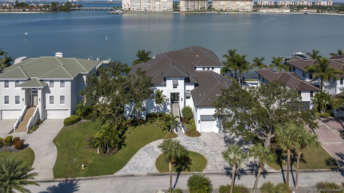 Waterfront home in St. Pete’s Bayway Isles sells for 6.6 million