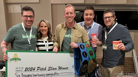 Naturally Boulder Pitch Slam Winner Lentiful Team