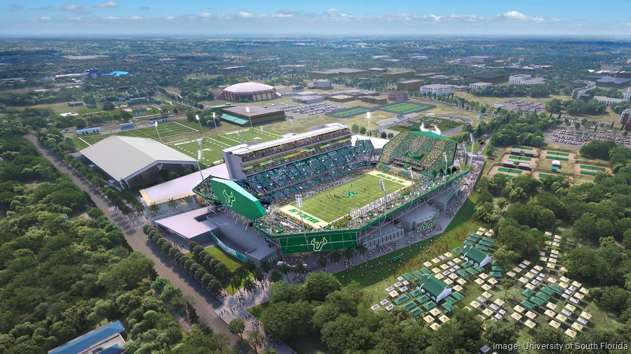 USF football stadium renderings released - Tampa Bay Business Journal