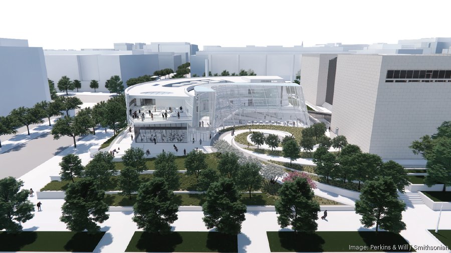 Smithsonian's galaxy-themed Bezos Learning Center takes shape ...