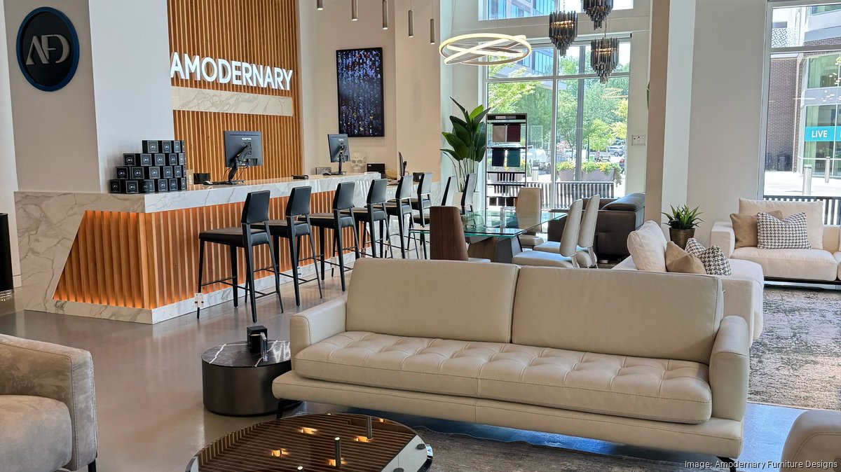 Luxury furniture store Amodernary opening 2.4M SouthPark showroom