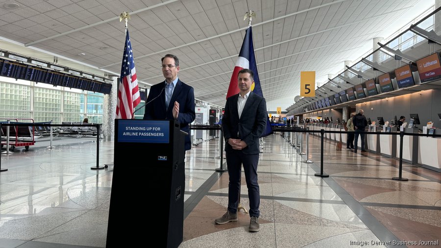 U.S. Transportation Secretary Pete Buttigieg Visits DIA, Announces ...