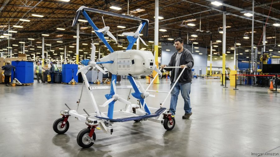 Amazon's new drone will deliver packages from this Arizona warehouse in ...