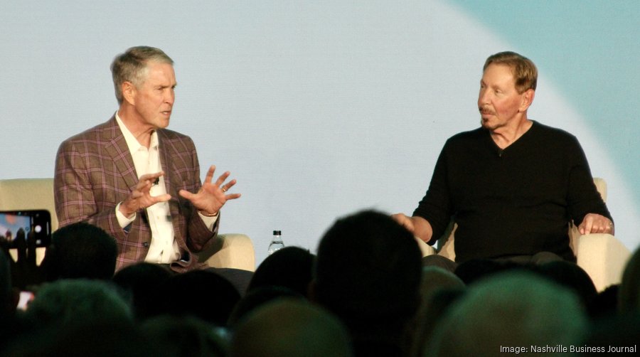 How Oracle's Larry Ellison tied Elon Musk's Tesla business model to ...