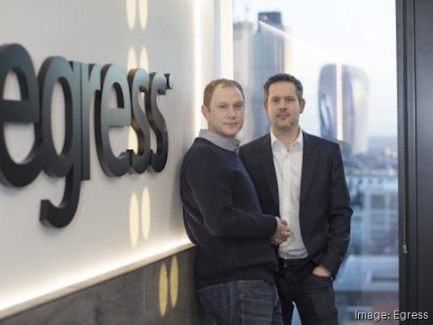 Tony Pepper, CEO and Neil Larkins, CTO, of Egress