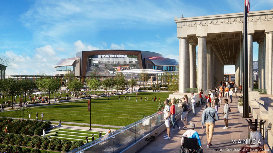 Chicago Bears Unveil Plans For $4.7 Billion Stadium Project - Chicago ...