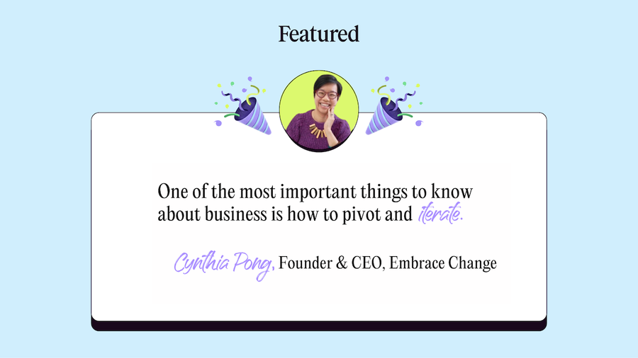 Cynthia Pong featured.com