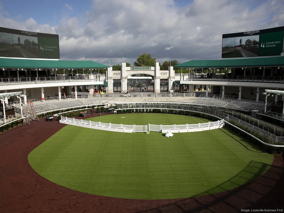 Churchill Downs' past informed the design of new Paddock
