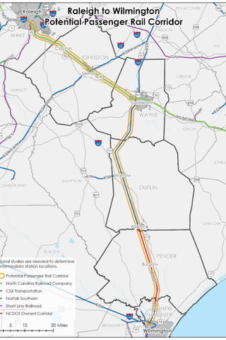 Effort seeks to create Raleigh-to-Wilmington Amtrak line - Triangle ... image.