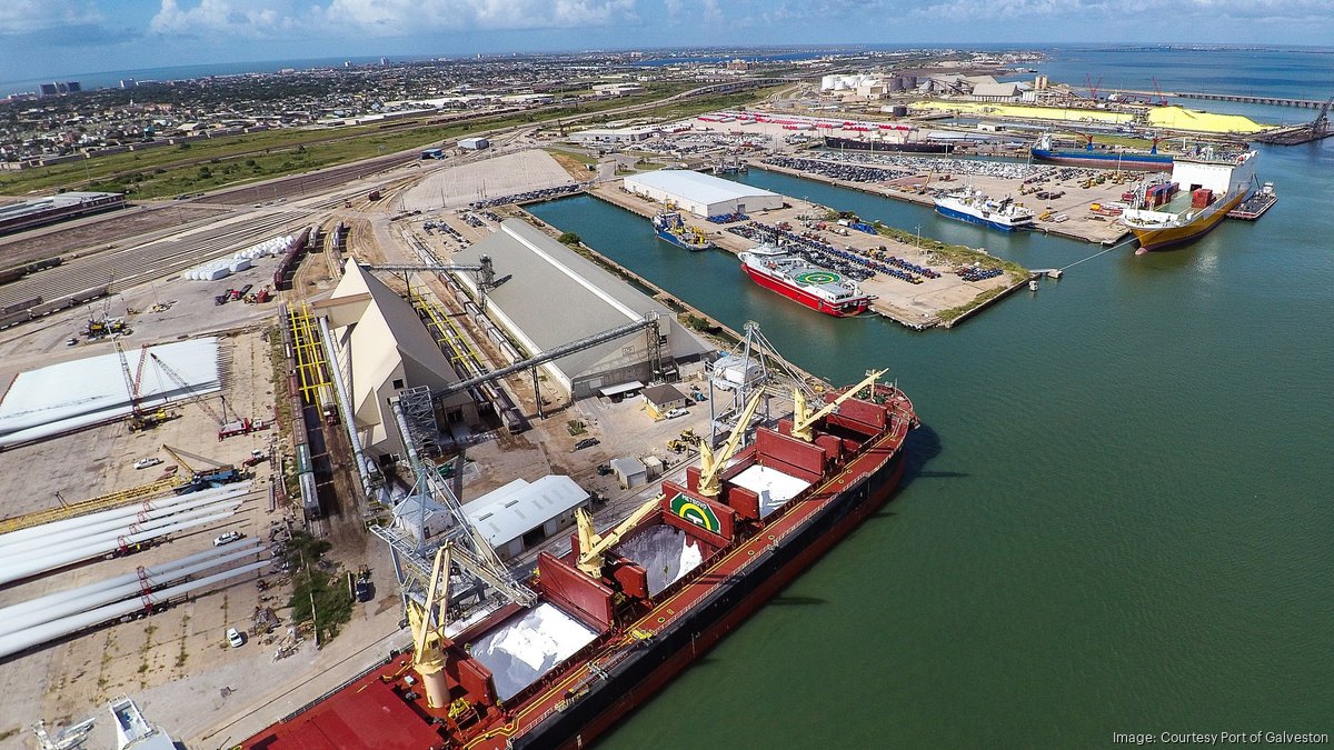Port of Galveston cargo infrastructure work contract OK #39 d Houston