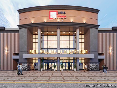 What's in the soon-to-open Asia Village in Blaine