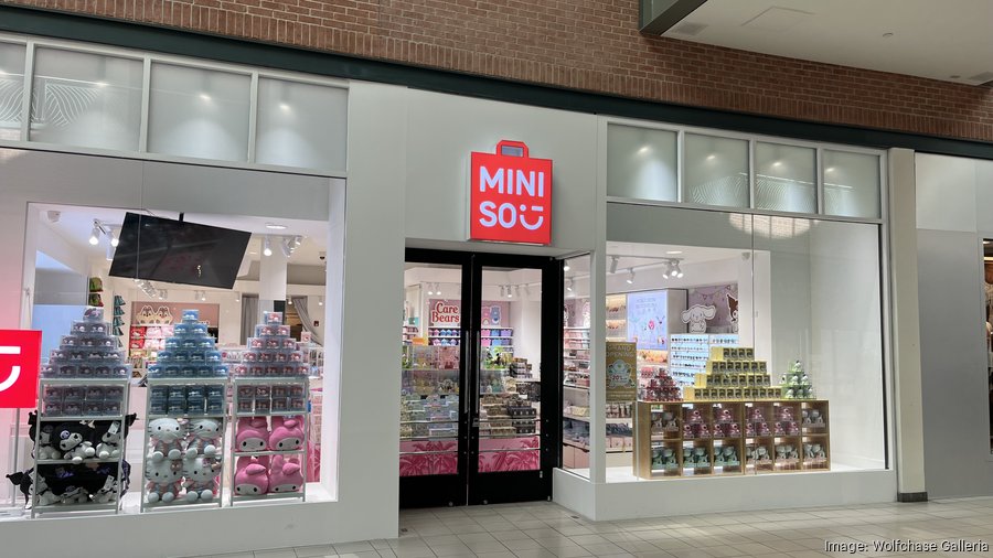 メルshops Miniso opens Memphis store at Wolfchase Galleria mall