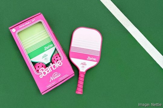 Nettie x Barbie pickleball