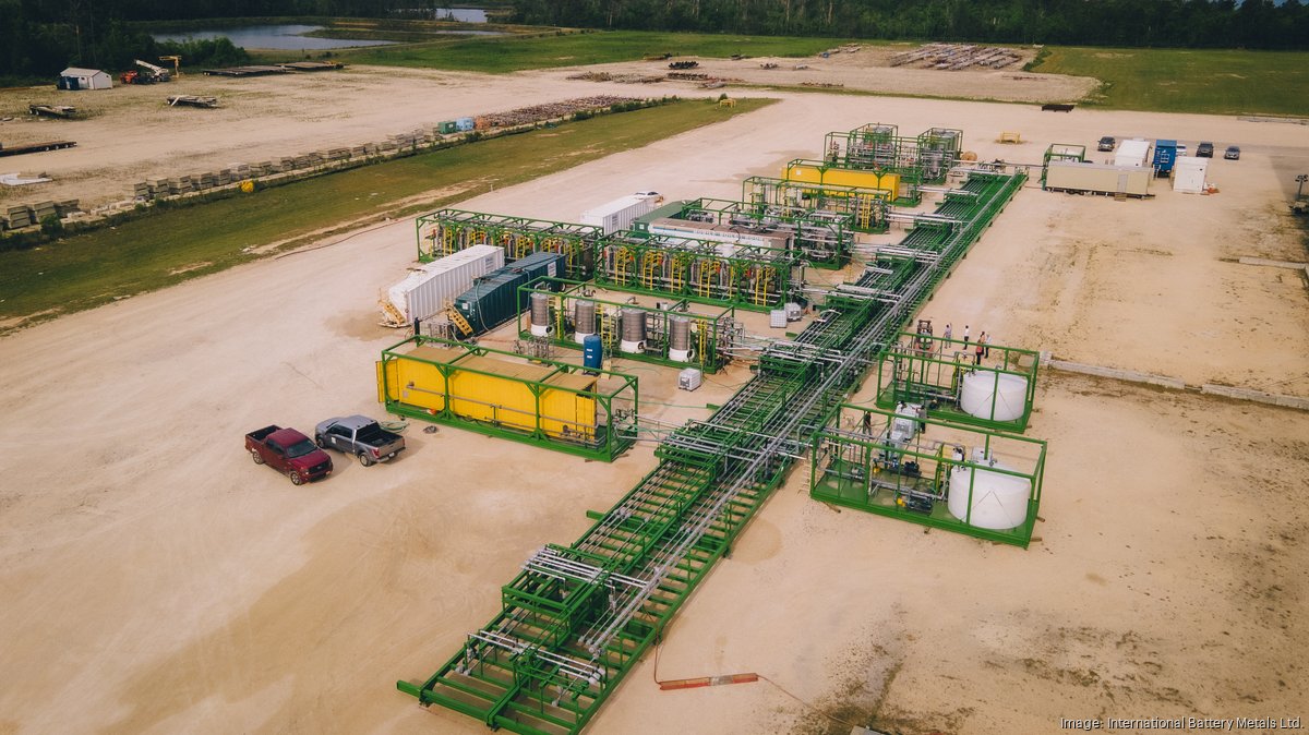 International Battery Metals building lithium extraction plant