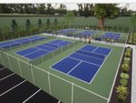Pickleball Courts drawing