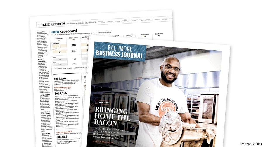 Baltimore Business Journal redesigns weekly print edition - Baltimore ...