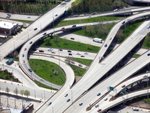 Chicago Highway Overpass, Aerial View