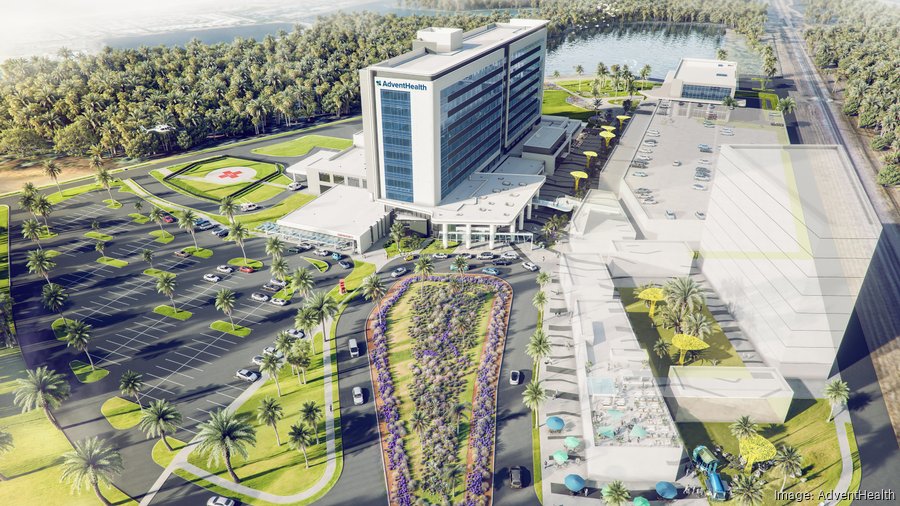 AdventHealth nears completion of $423M Lake Nona hospital - Orlando ...