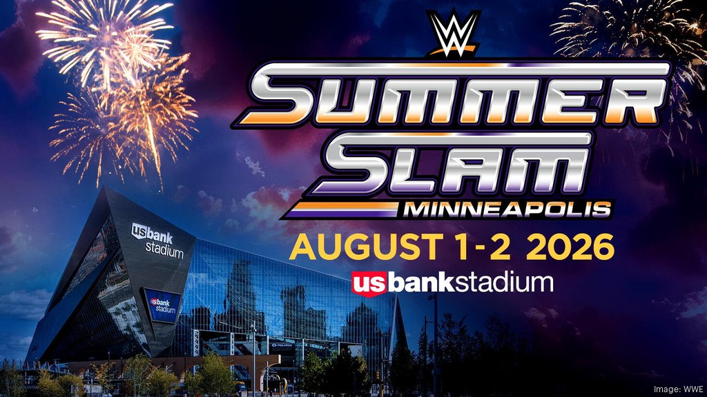 WWE bringing 2026 SummerSlam to U.S. Bank Stadium in